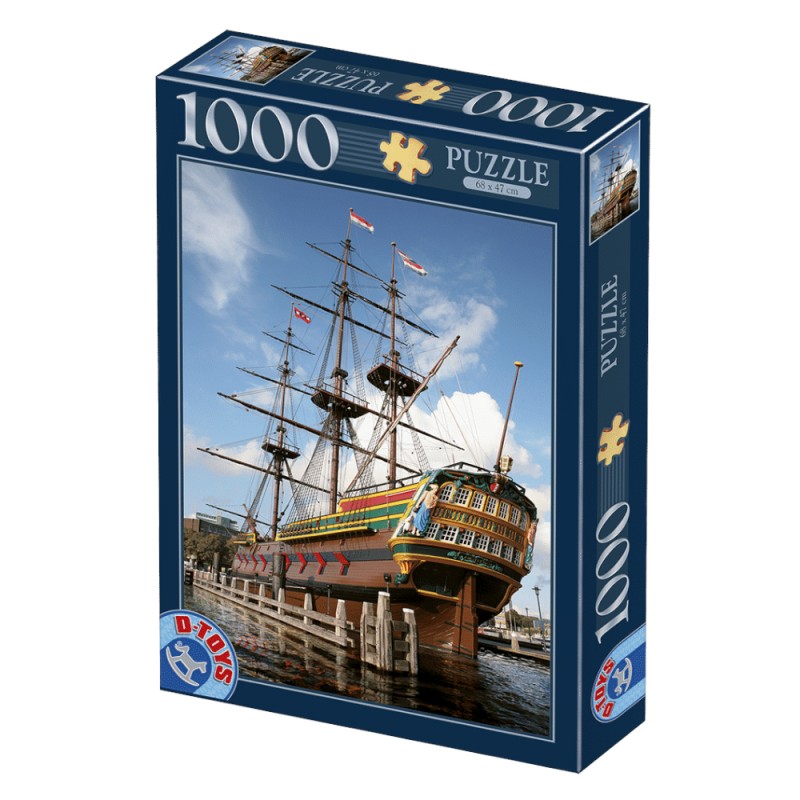 Puzzle 1000 Piese D-Toys, Amsterdam