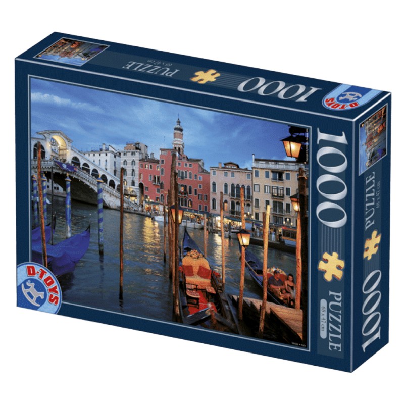 Puzzle 1000 Piese D-Toys, Venetia