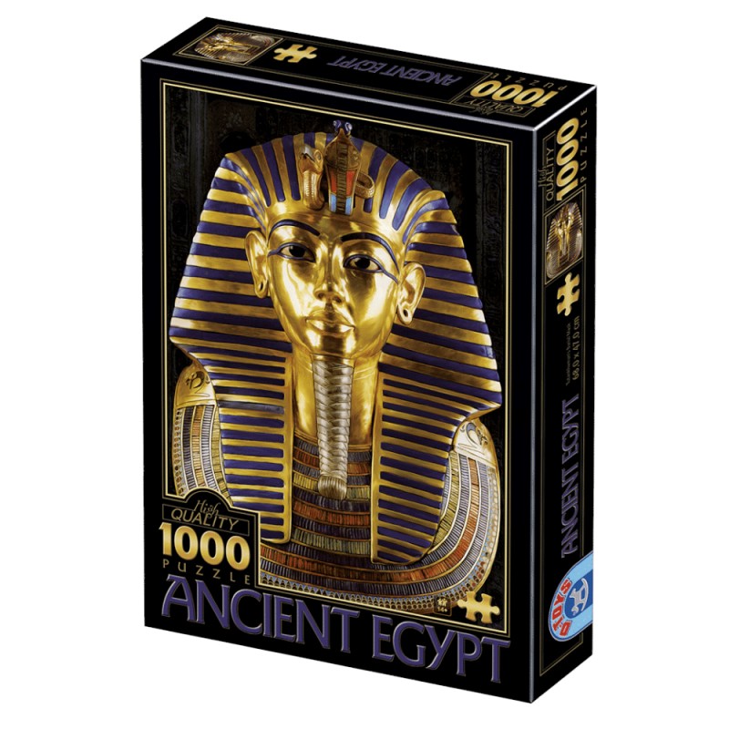 Puzzle 1000 Piese D-Toys, Egiptul Antic, Masca Mortuara a lui Tutankhamon