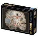 Puzzle 1000 Piese D-Toys, Egiptul Antic, Nebamun Hunting in the Marshes