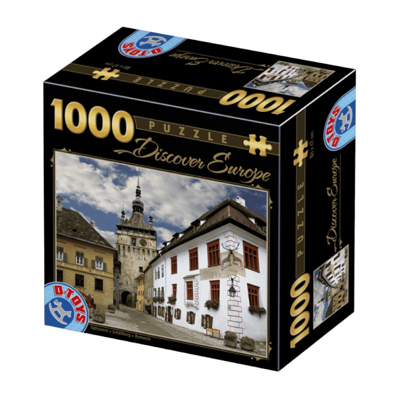 Puzzle 1000 Piese D-Toys, Sighisoara, Romania