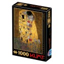 Puzzle 1000 Piese D-Toys, Gustav Klimt, The Kiss, Sarutul