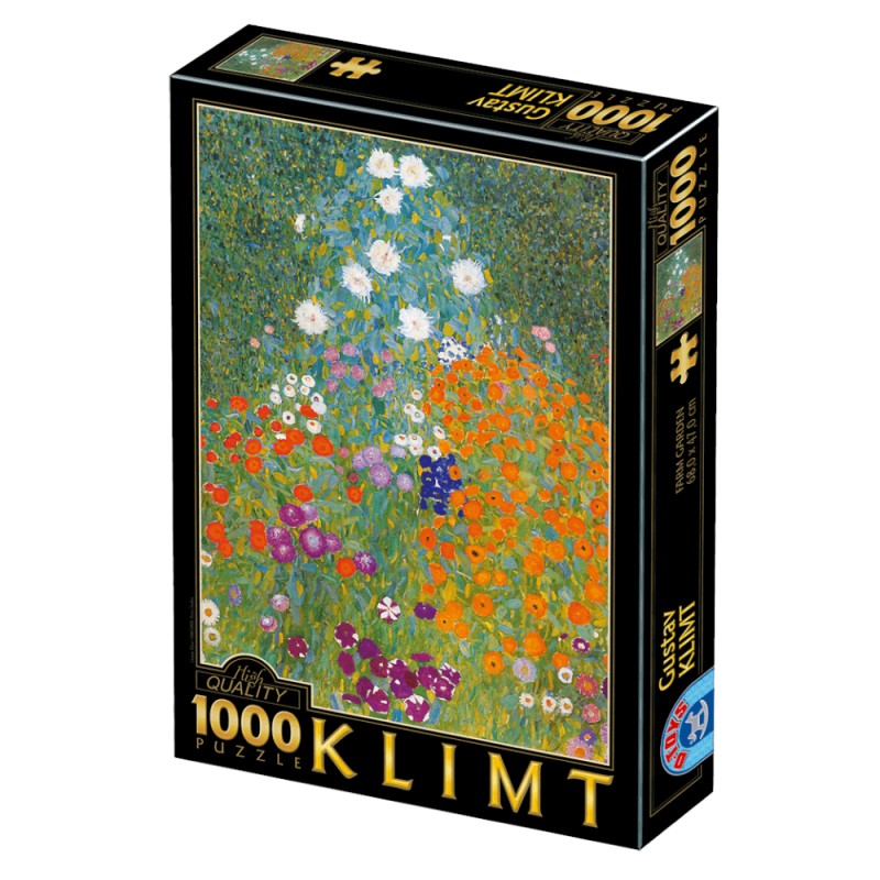 Puzzle 1000 Piese D-Toys, Gustav Klimt, Farm Garden