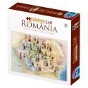 Puzzle Cultural 240 Piese, D-Toys, Romania, Costume Populare