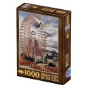 Puzzle 1000 Piese D-Toys, Postere de Epoca, La Grande Roue de Paris