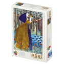 Puzzle 1000 Piese D-Toys, Printesa si Broscoiul de Kurti Andrea