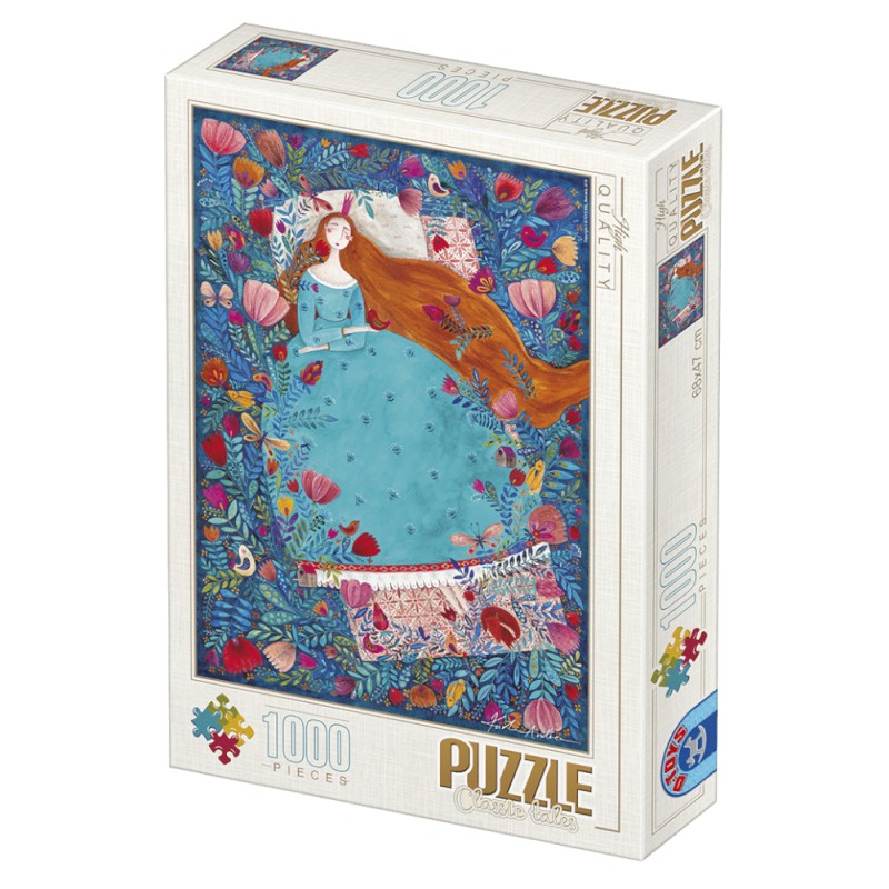 Puzzle 1000 Piese D-Toys, Frumoasa Adormita de Kurti Andrea