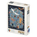 Puzzle 1000 Piese D-Toys, Poveste cu Bufnite de Kurti Andrea, Partea 2