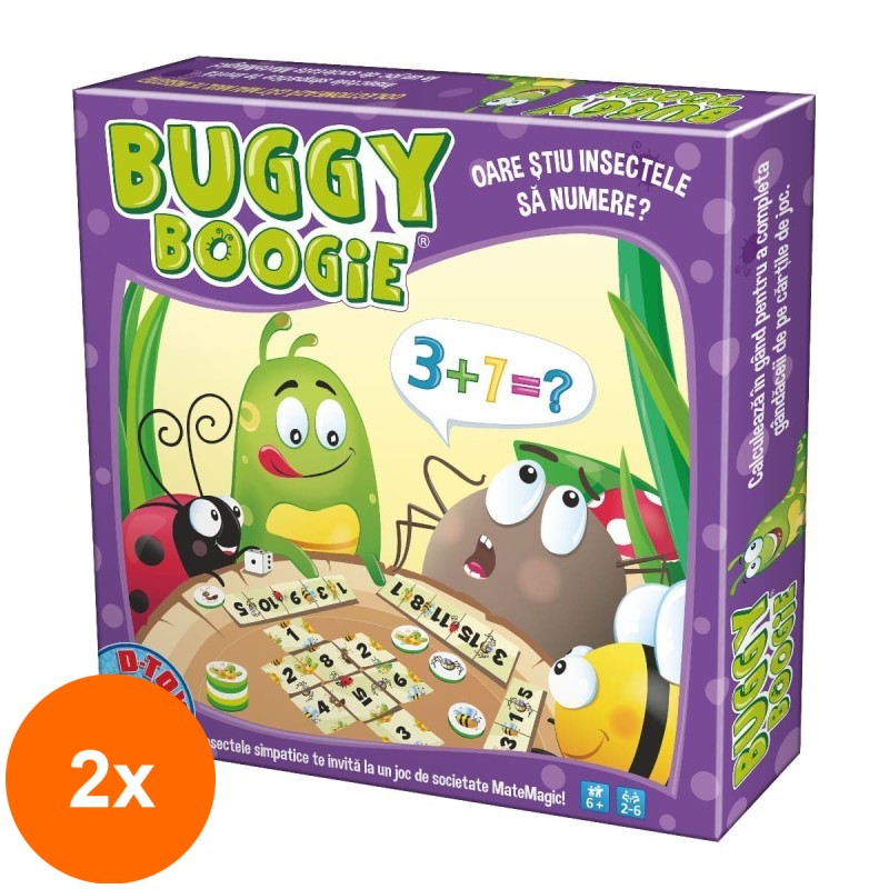 Set 2 x Joc Educativ, D-Toys, Buggy Boogie