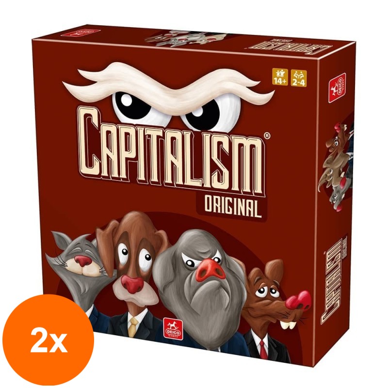 Set 2 x Joc de Societate, Deico, Capitalism Original