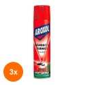Set 3 x Spray Insecticid Impotriva Gandacilor si Furnicilor Aroxol, Eucalipt, 400 ml
