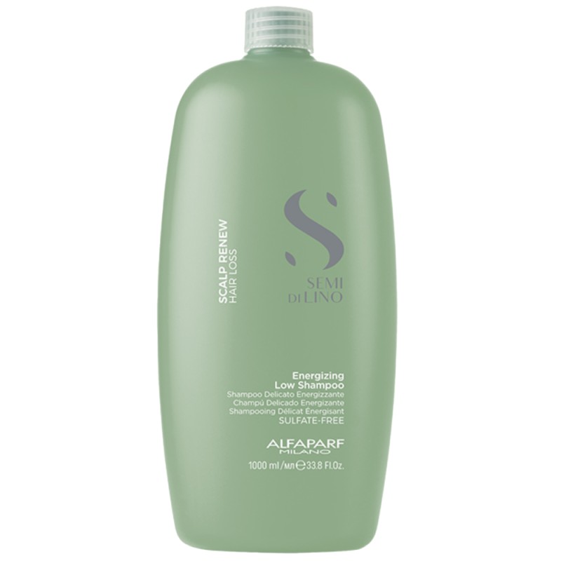 Sampon Impotriva Caderii Parului, AlfaParf Semi di Lino Scalp Energizing Shampoo, 1000 ml