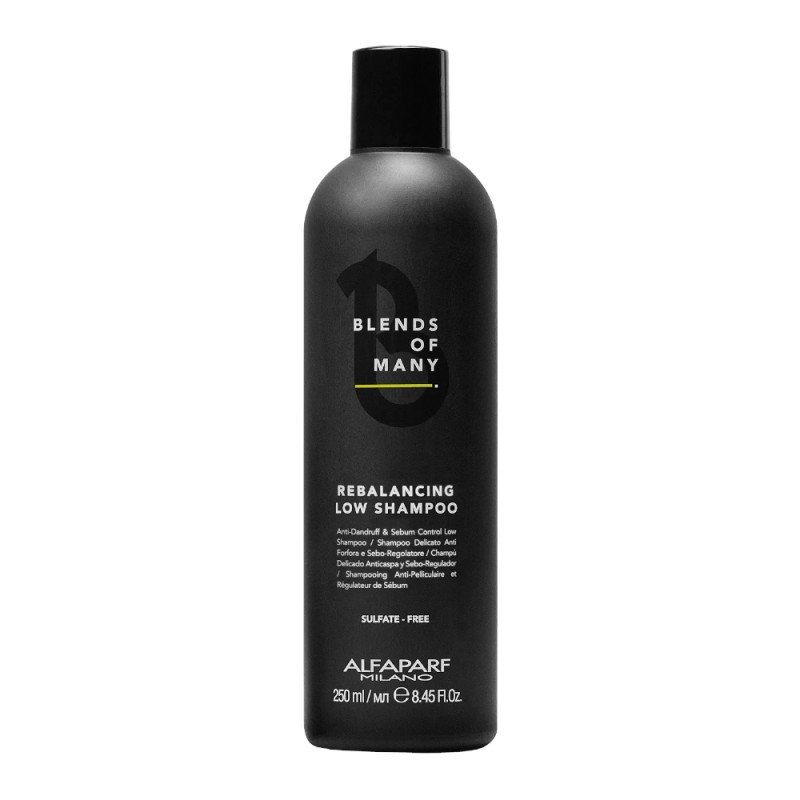 Sampon Anti-matreata si Control Sebum, Alfaparf Rebalancing Low Shampoo Blends of Many, 250 ml