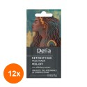 Set 12 x Masca de Fata Detoxifianta Peel Off, Delia 8 ml