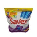 Detergent Capsule Gel Savex Color, 64 Capsule