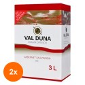 Set 2 x Vin Val Duna Oprisor Cabernet Sauvignon, Rosu Sec, Bag in Box, 3 l