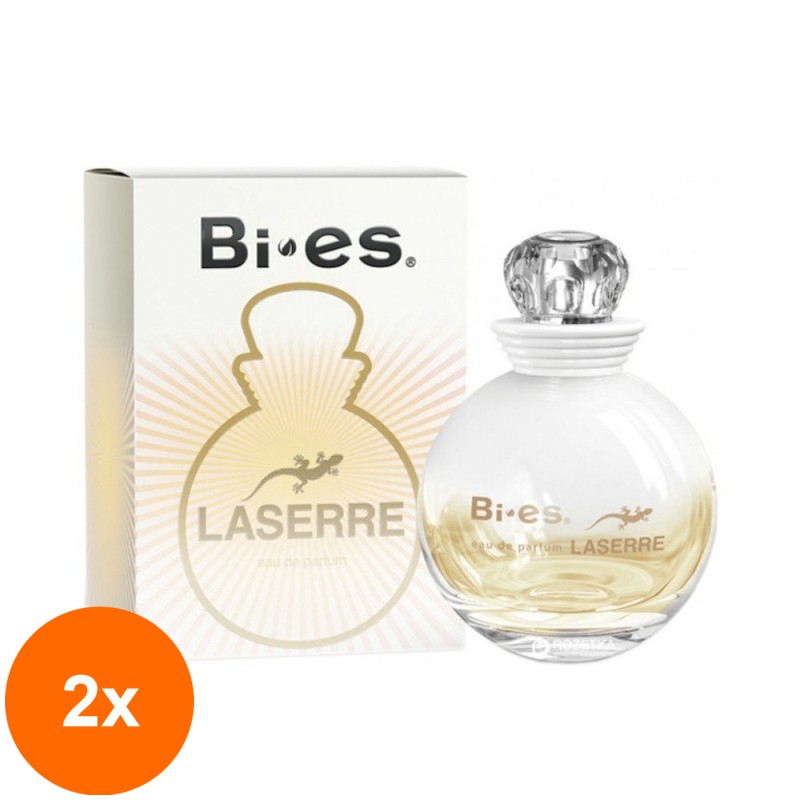 Set 2 x Apa de Parfum Bi-Es Laserre, Femei, 100 ml