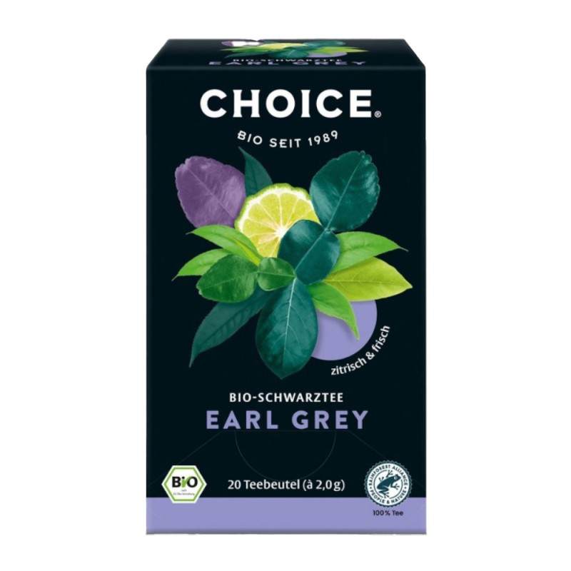 Ceai Negru Bio, Yogi Tea, Earl Grey, 20 Plicuri x 2 g
