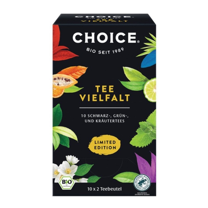 Selectie de Ceaiuri Bio, Yogi Tea Diversity, 20 Plicuri, 38 g
