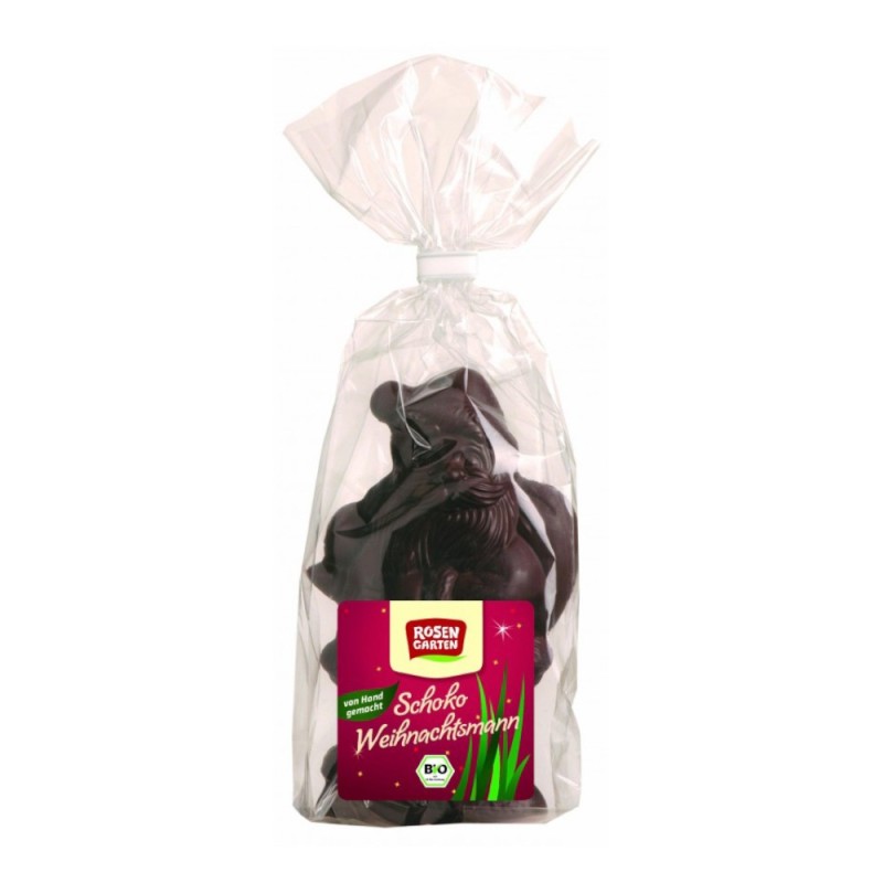 Ciocolata Neagra Bio Mos Craciun, Rosen Garten Naturkost, 80 g