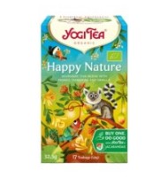 Ceai Bio, Yogi Tea, Happy Nature, 32.3 g