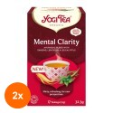 Set 2 x Ceai Bio, Yogi Tea, Mental Clarity, 17 Plicuri x 1.9 g