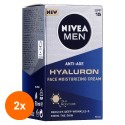 Set 2 x Crema Anti-Rid Nivea Men Hyaluron, SPF 15, 50 ml