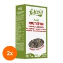 Set 2 x Fusilli Bio cu Multicereale, Felicia, din Hrisca si Quinoa, 250 g