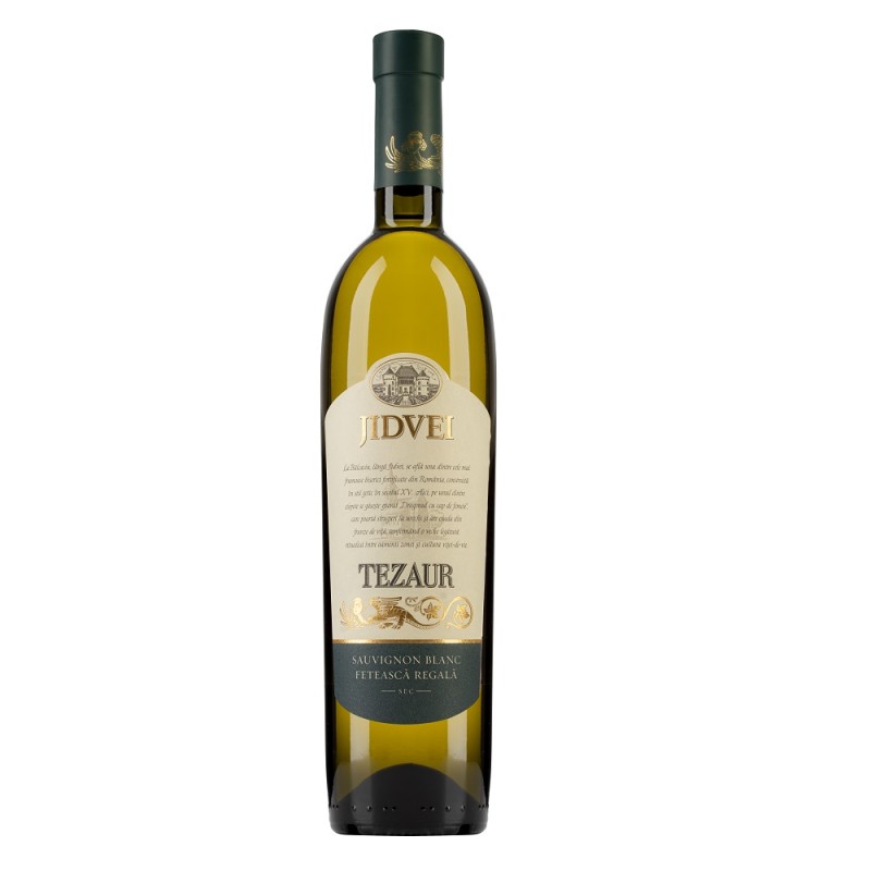 Vin Jidvei Tezaur Sauvignon Blanc & Feteasca Regala, Alb Sec, 0.75 l