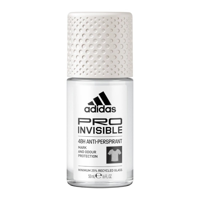 Deodorant Roll-on Adidas, Pro Invisible, Femei, 50 ml