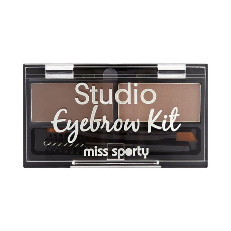Kit pentru Sprancene Miss Sporty, Studio Eyebrow, Maro, 2.4 g