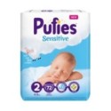 Scutece Pufies Sensitive, Maxi Pack, Marimea 2 Mini, 4-8 kg, 72 Bucati