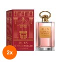 Set 2 x Apa de Parfum Bi-es, Le Rouge de Paris, Femei, 100 ml