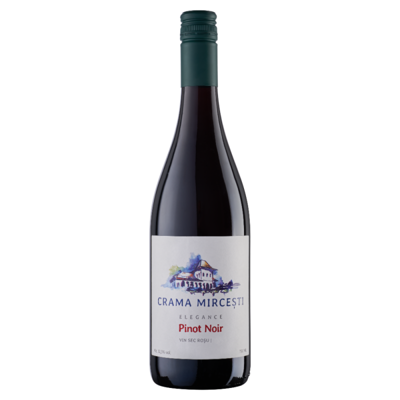 Vin Crama Mircesti Pinot Noir Elegance, Rosu Sec, 0.75 l