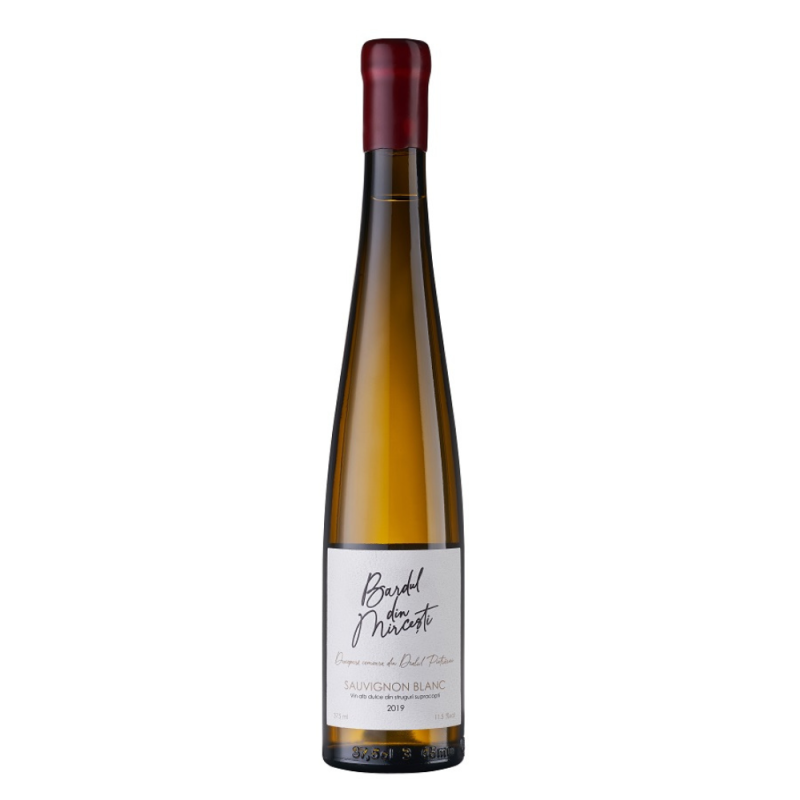 Vin Bardul din Mircesti Late Harvest, Sauvignon Blanc, Alb Dulce, 375 ml