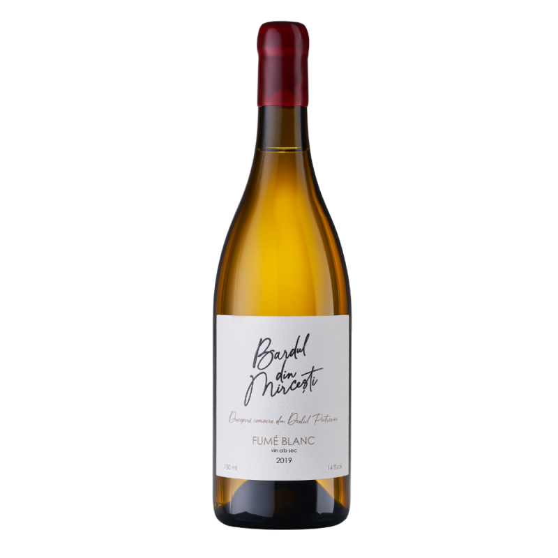 Vin Bardul din Mircesti Fume Blanc, Sauvignon Blanc, Alb Sec, 0.75 l