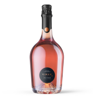 Vin Spumant Vinum Estate Rose, Pinot Noir si Chardonnay, Rose Sec, 0.75 l