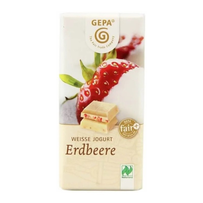 Ciocolata Alba Bio cu Iaurt...