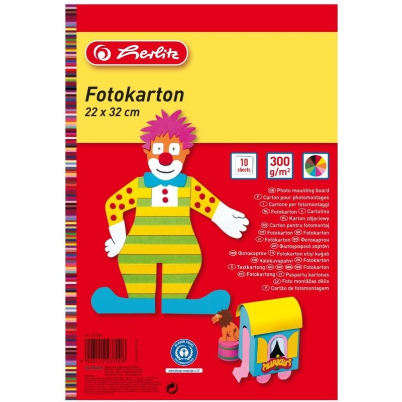 Carton Color A4, 300 g, 10...