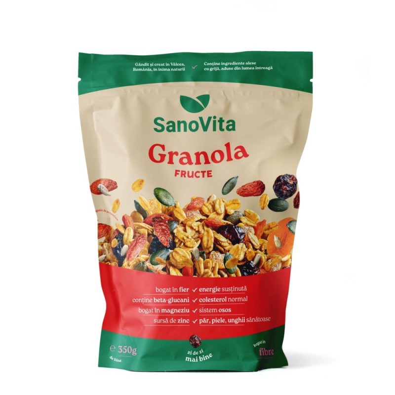 Granola cu Fructe, Sanovita...