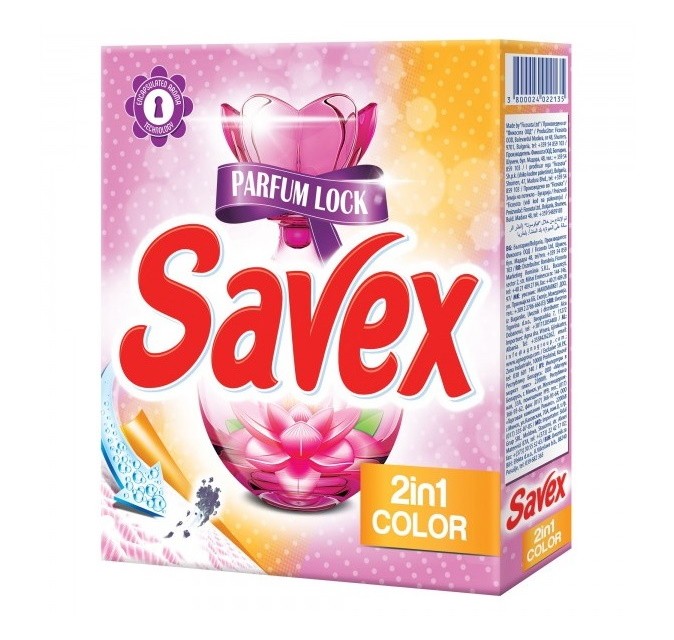 Detergent Automat Savex 300 g, 3 Spalari, 2 In 1 Color
