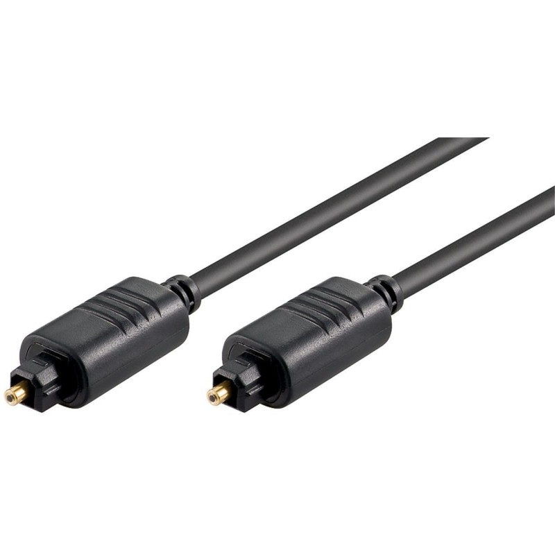 Cablu Audio Optic Toslink Tata - Toslink Tata, Negru 3m Goobay