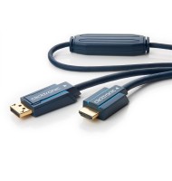 Cablu Displayport Tata - HDMI Tata 7.5m Clicktronic