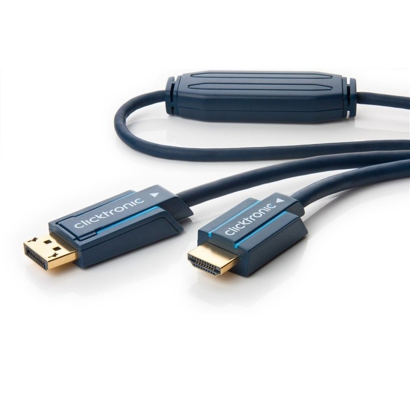 Cablu Displayport Tata - HDMI Tata, 7.5m, Clicktronic