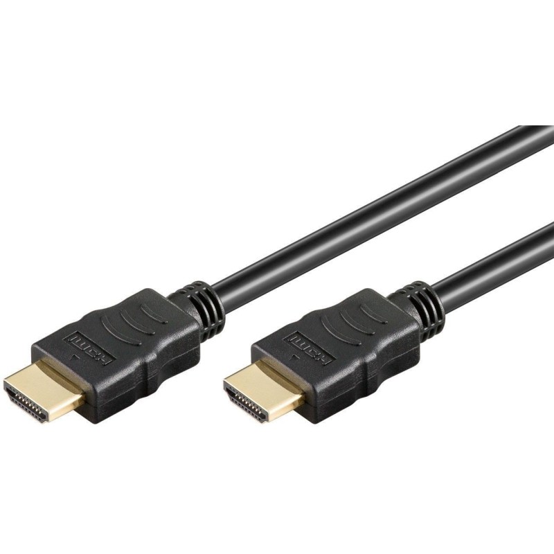 Cablu High Speed HDMI cu Ethernet, HDMI Tata - HDMI Tata, 15m, Goobay