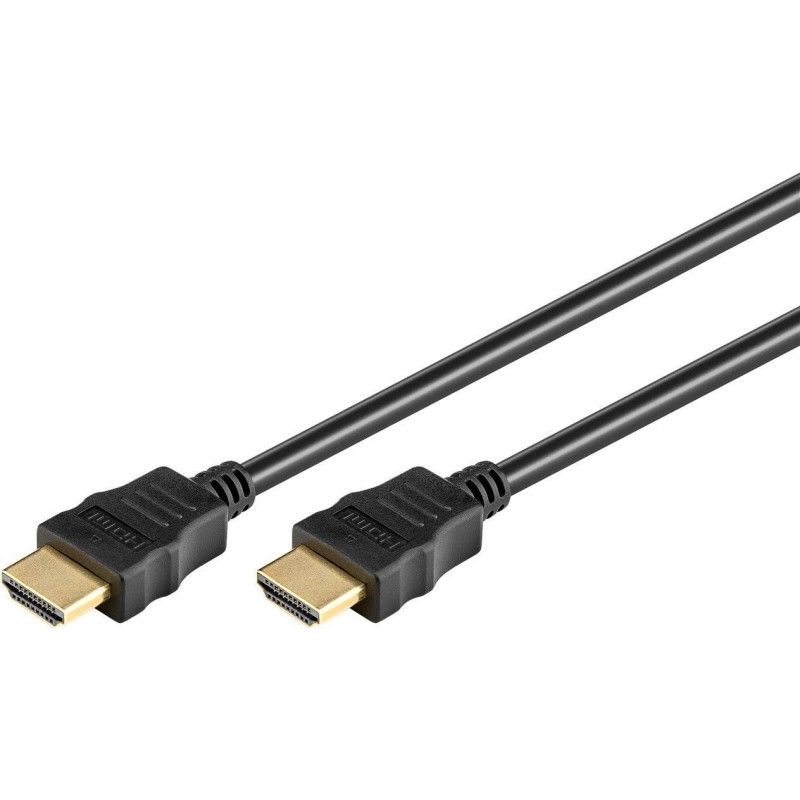 Cablu HDMI Tata - HDMI Tata, High Speed, Contacte Aurite, 1.5m, Goobay