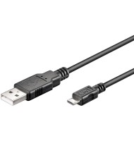 Cablu USB - MicroUSB 1.8m Goobay