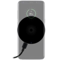 Incarcator Fara Fir Wireless (5 W), Negru- pentru Telefoane Inteligente si Dispozitive Standard Qi