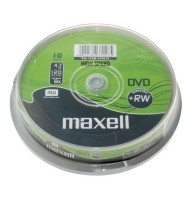 DVD+RW 4.7GB, 4x, 10buc, Maxell