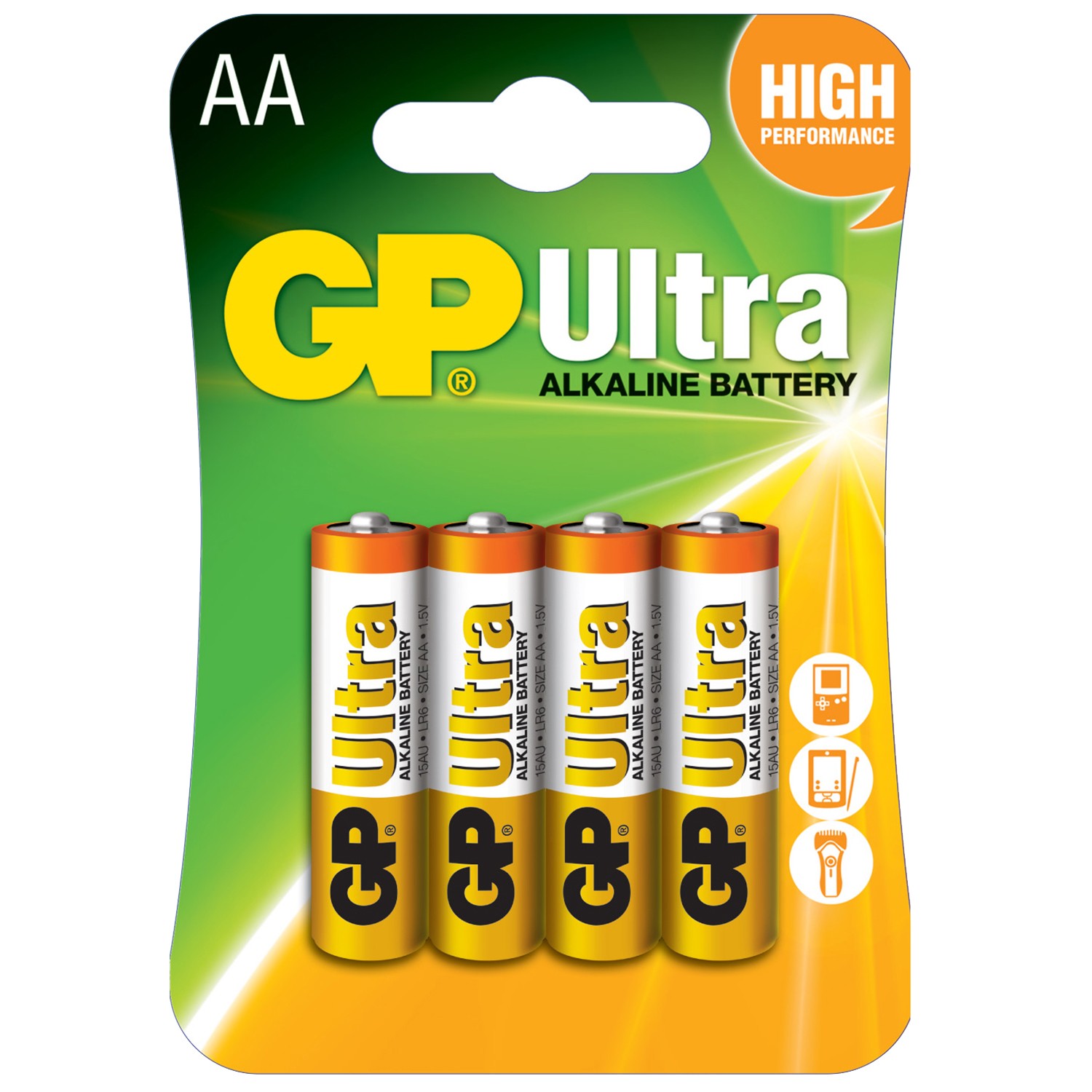 Baterie Alcalina Ultra GP R6 (aa) 4 Buc/blister